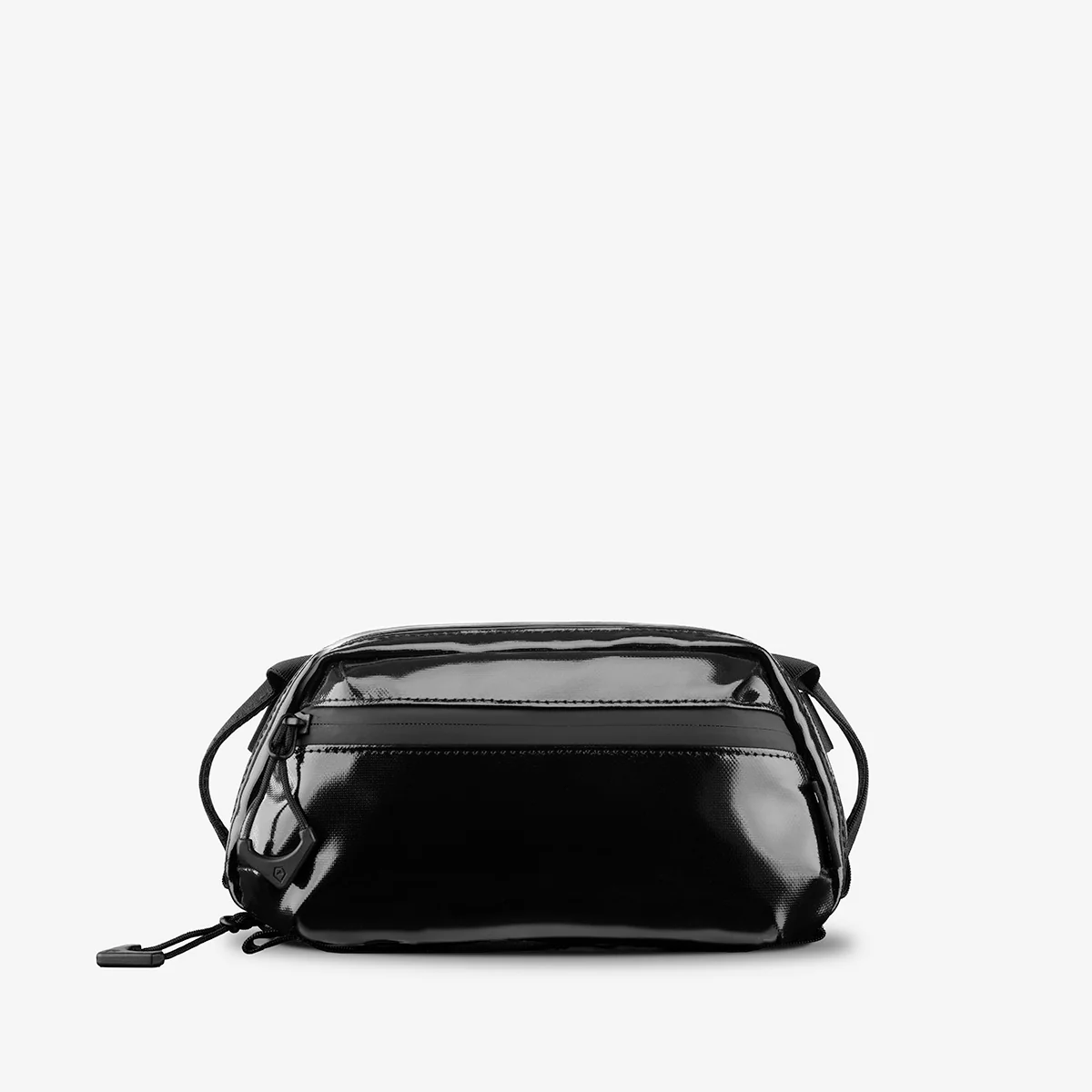 Tech Bag Medium in High-Gloss Black - Image 2