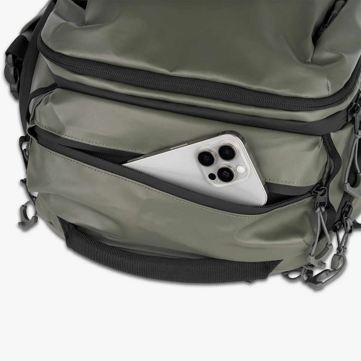 TRANSIT Travel Backpack 35L in Black - Image 7